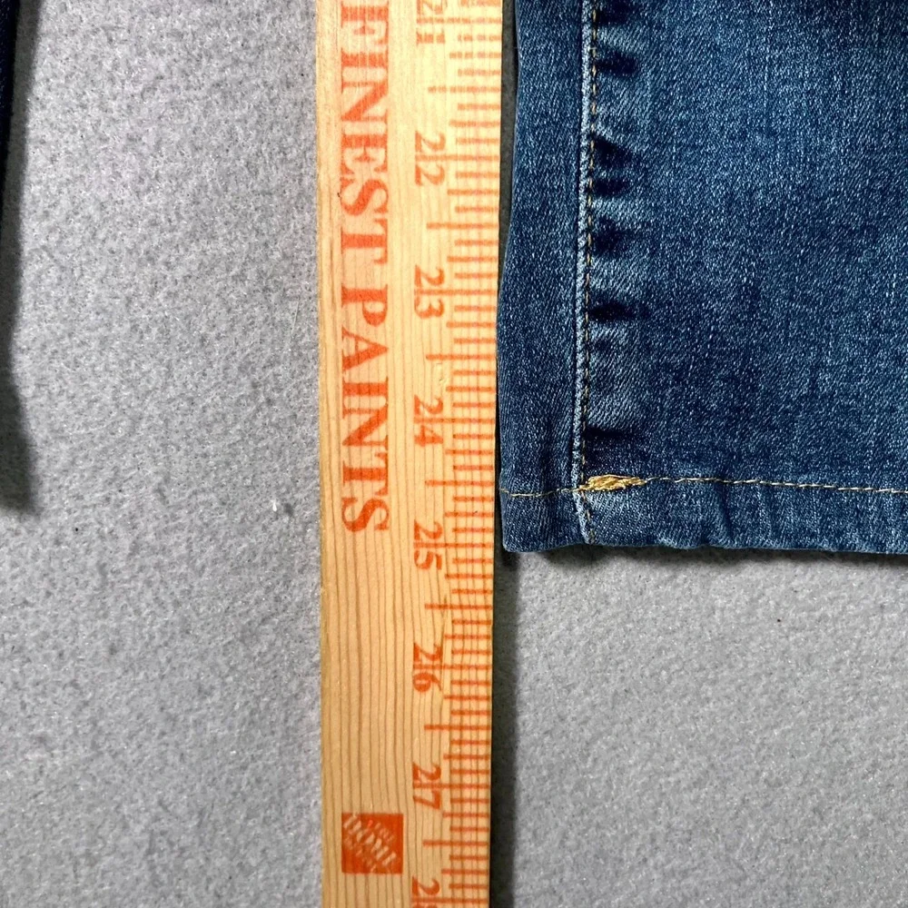 Lucky Brand Jeans Women 8/29 Blue Denim Cotton Stretch Medium‎ Wash Super Skinny